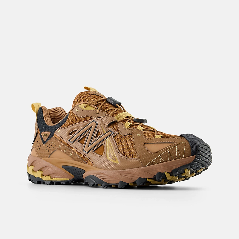 Pánské boty New Balance 610Xv1 - hnědé s vlašským ořechem a dolce