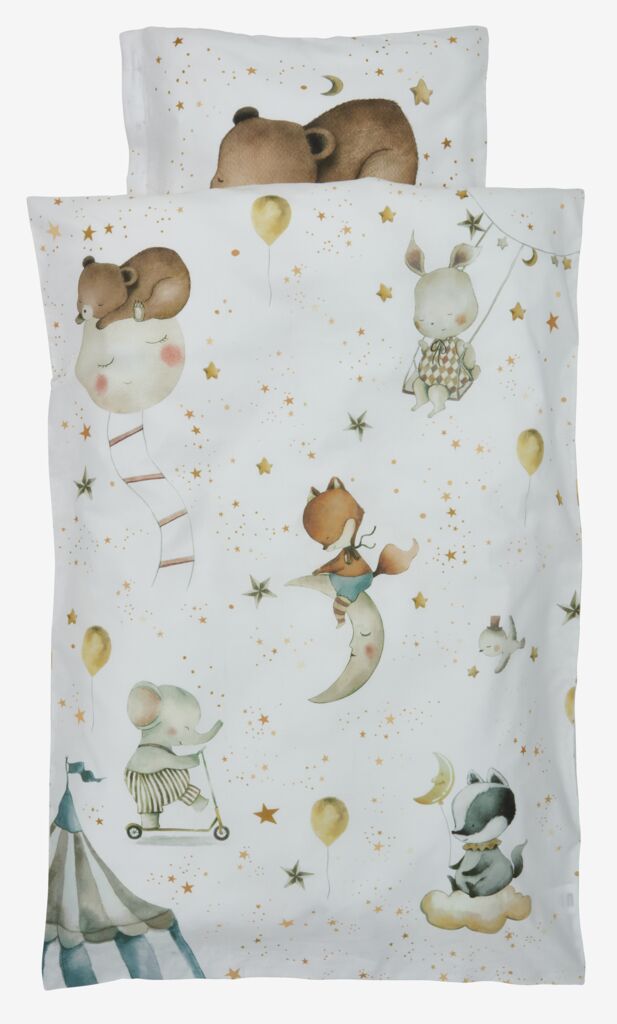 EVY plus EVY set posteljine za bebe 65x80 bijela