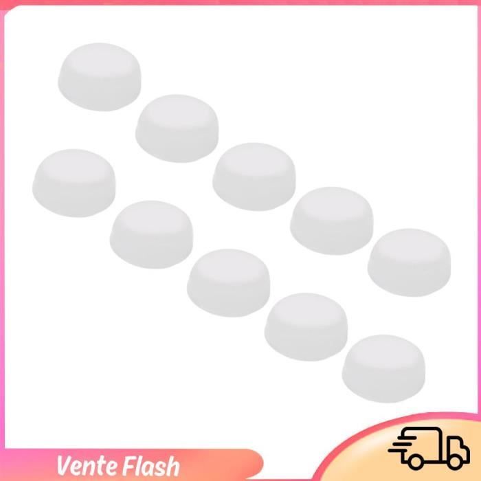 Bouchons Universels Flûte - DILWE - 10pcs - Silicone Souple - Réutilisables - 7x3mm