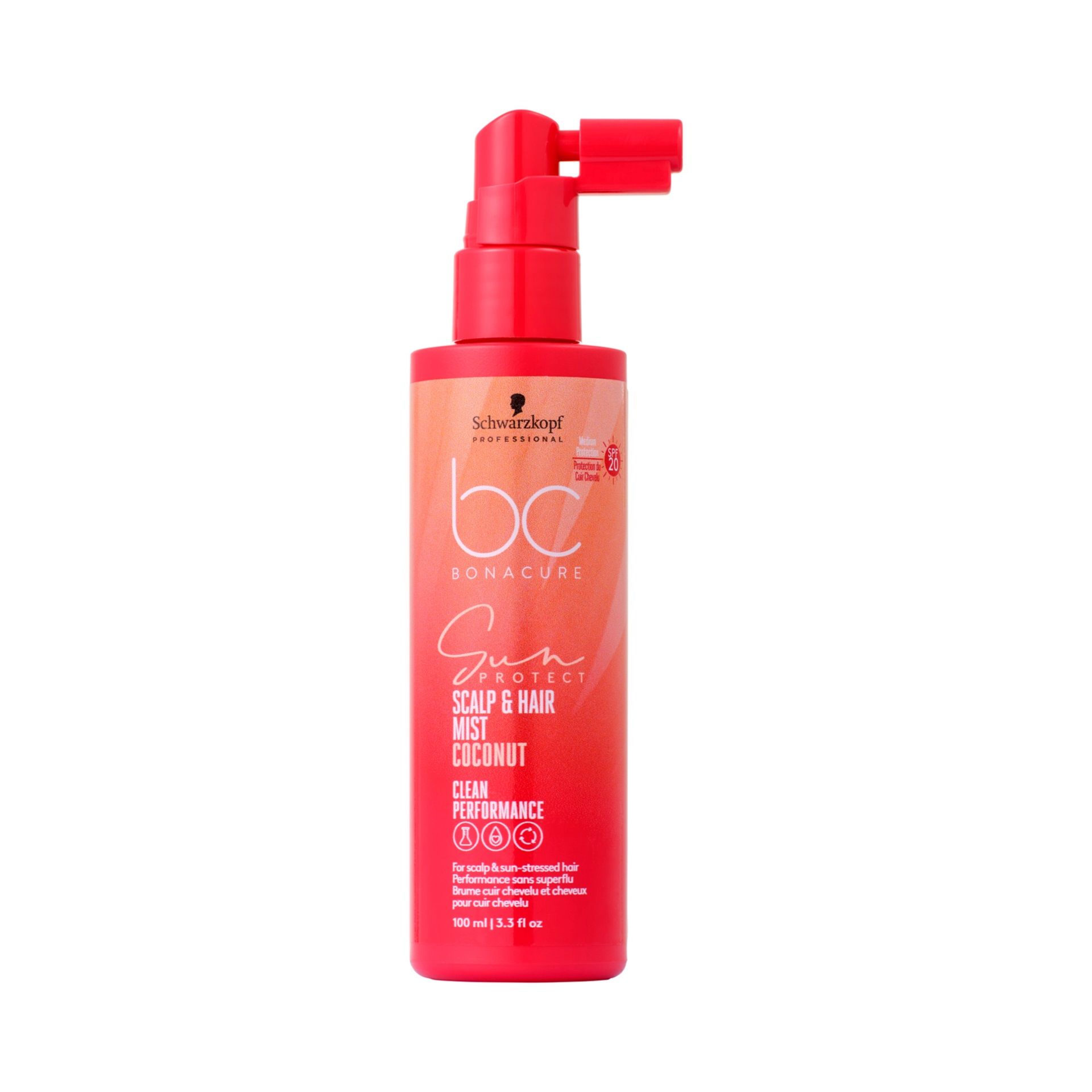 „Bonacure Sun Protect“ plaukų ir galvos odos purškiklis nuo saulės SPF 20 Kirpyklos procedūros