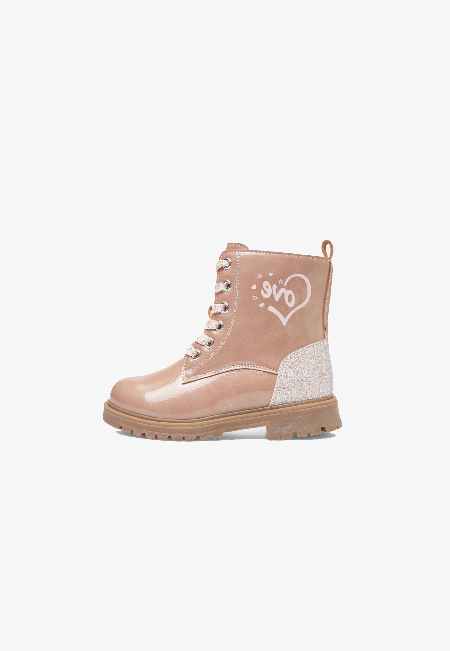 Bata Ankelstøvletter med snøring - rosa