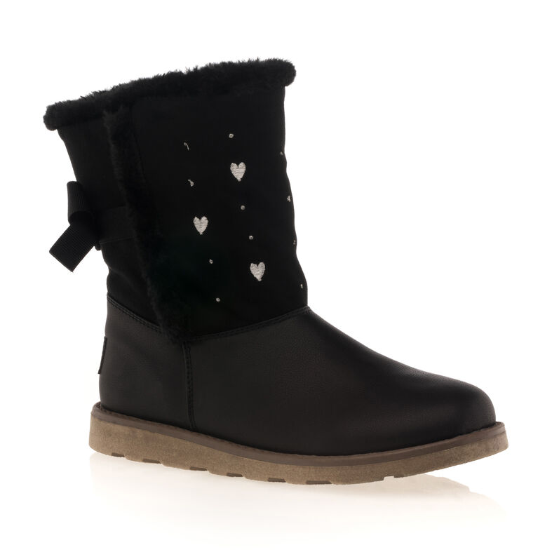 Botas para niña negra