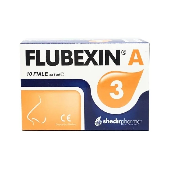 SHEDIR Flubexin A 3 hypertonische Nasenlösung 10 Ampullen