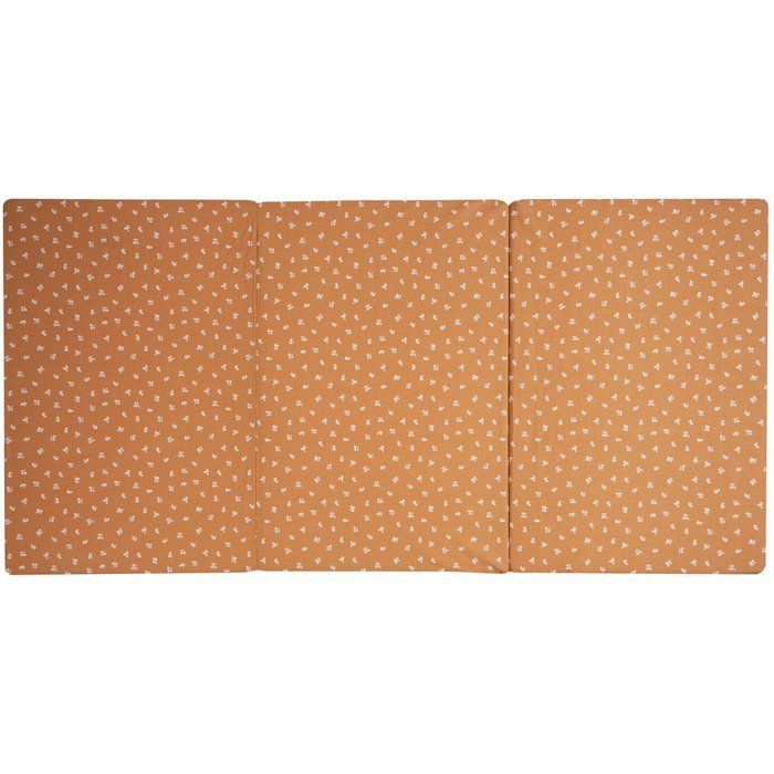 Reismatras - 120 x 60 cm - 4 cm dik - Opvouwbaar - Camel - CANDIDE