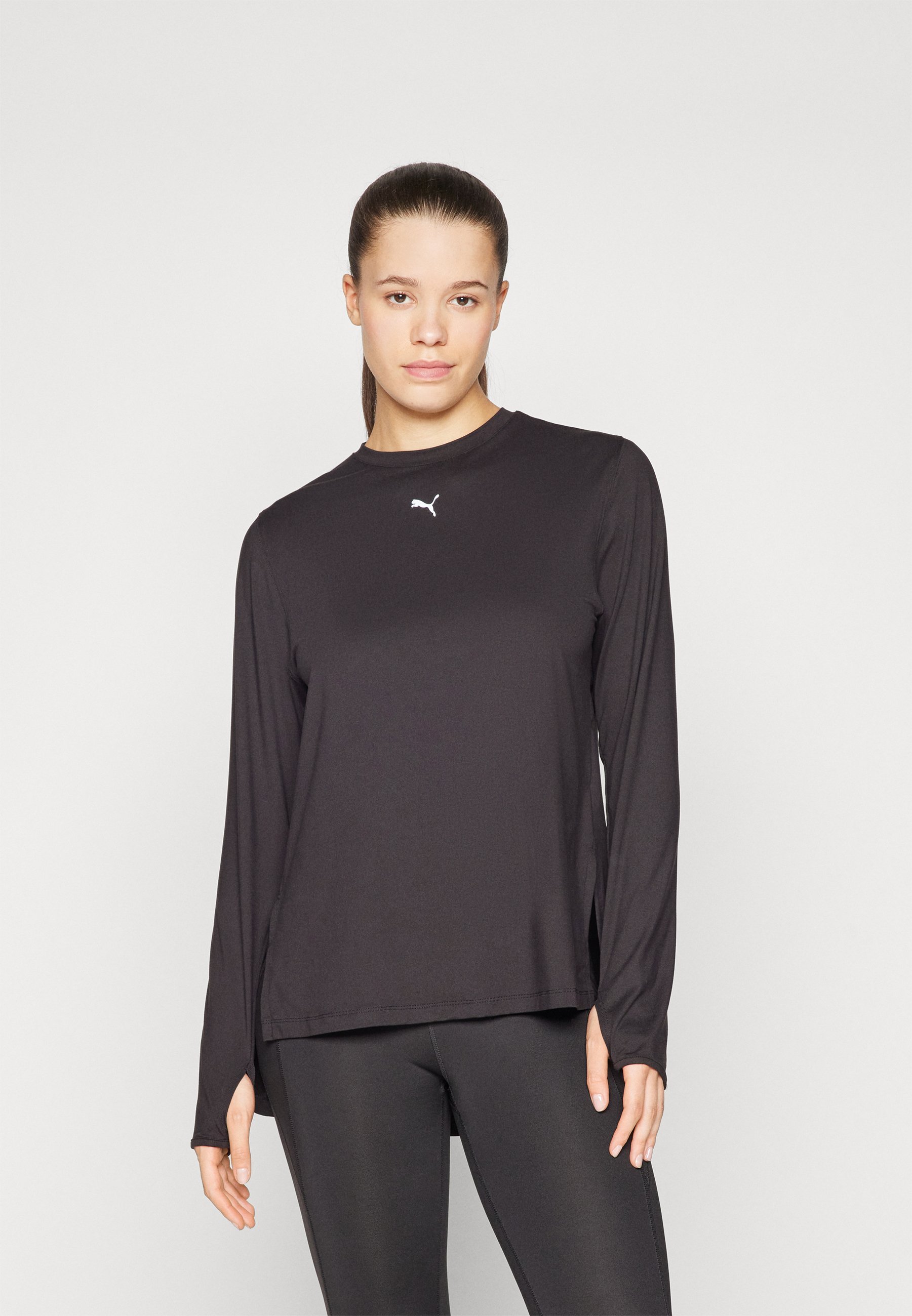 T-shirt Puma MODEST - Haut à manches longues - Noir