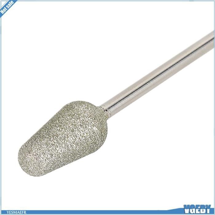 Ashata Forets à ongles Nail Drill Bits Tapered Barrel Nail Grinding Head Polishing Bits Tungstène M OBF beaute manucure