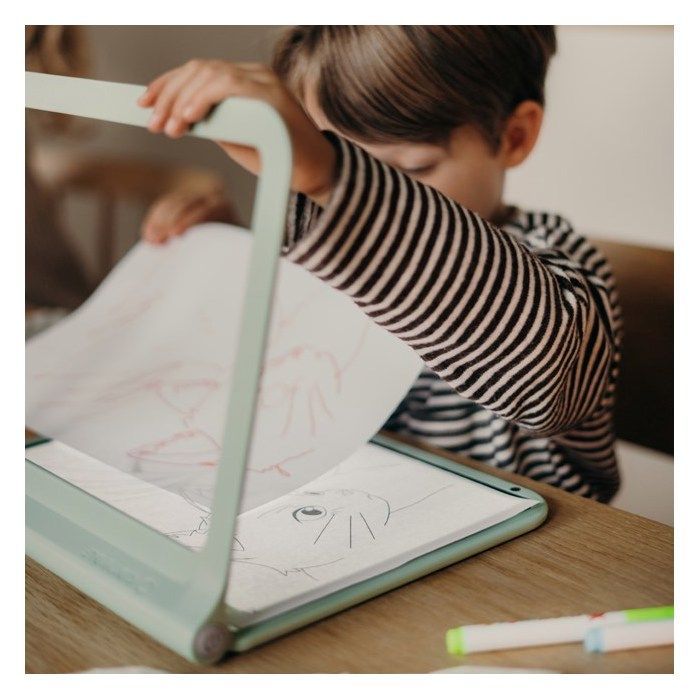Light-up viewer - KIDYWOLF - Kidywolf 418062 - Green - For children aged 3 to 11 years - Batteries