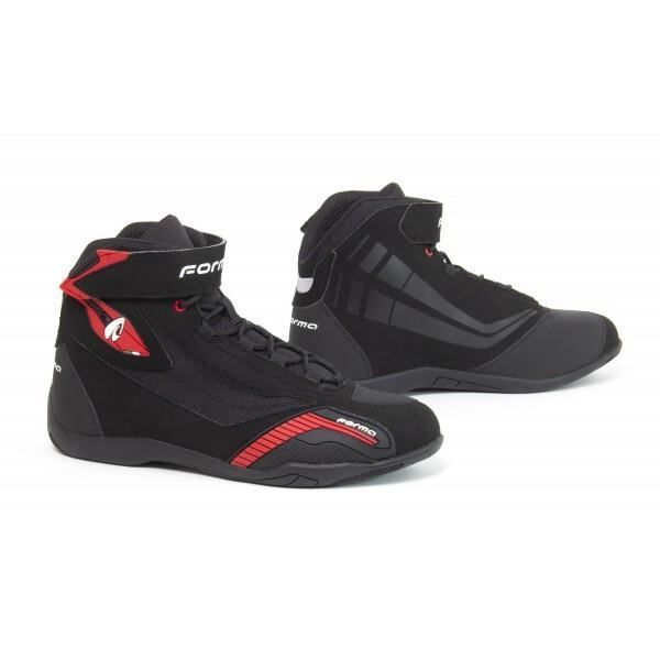 Bottes moto homologuee Forma genesis - noir/rouge