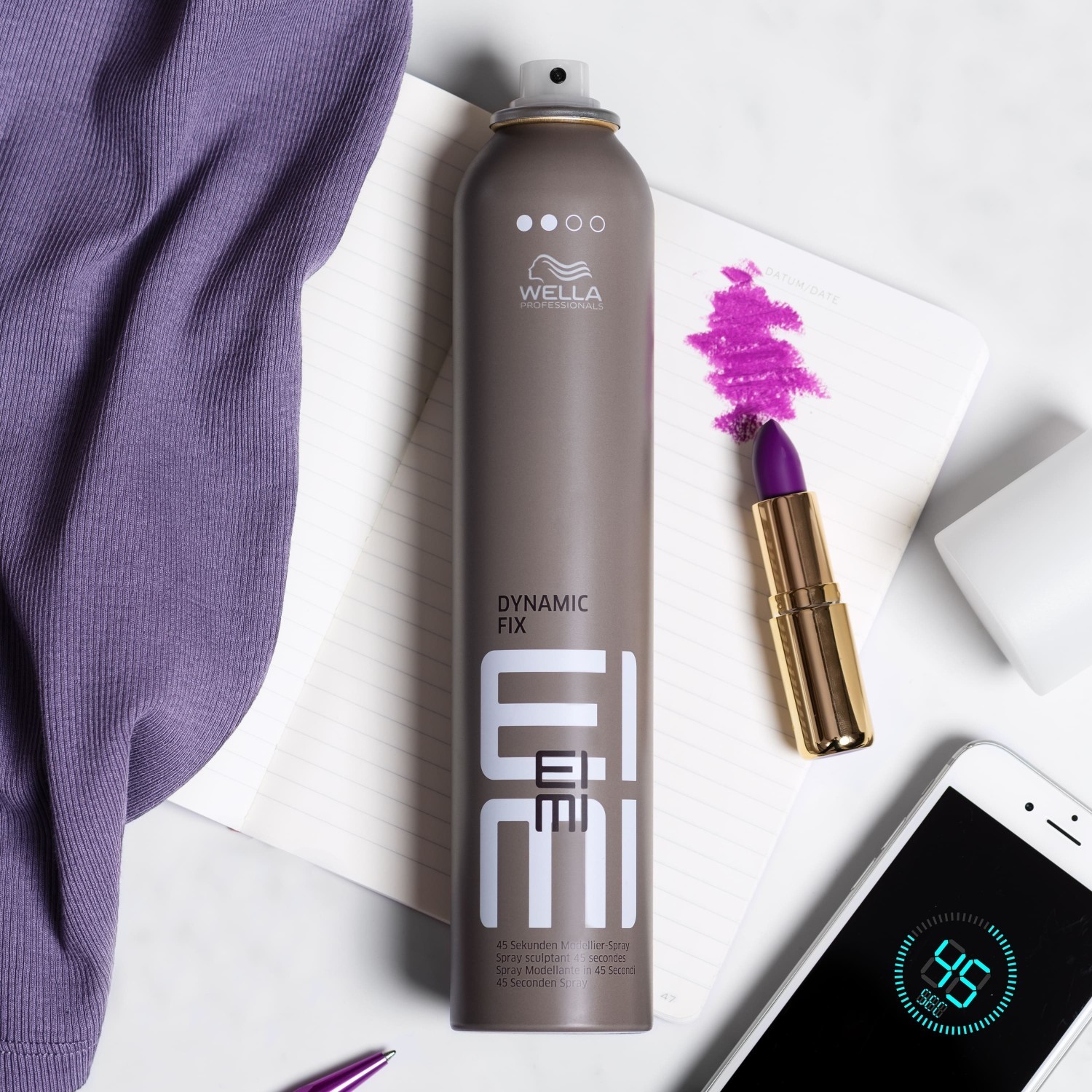 Wella Professionals plaukų lakas EIMI Fixing EIMI Dynamic Fix - 75 ml
