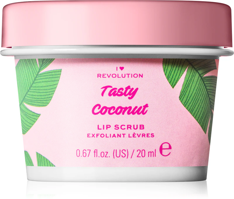 Heart Revolution Leckeres Kokosnuss-Lippenpeeling mit Kokosnussöl.