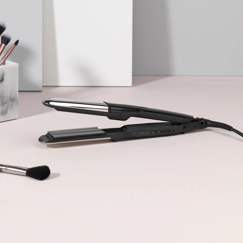 „BaByliss Steam Shine Styler ST496E“ plaukų tiesintuvas su garais