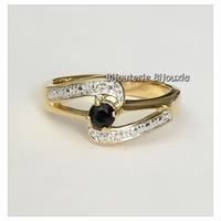 Anel - Bijouxia - Safira - Banhado a Ouro 18K - Feminino