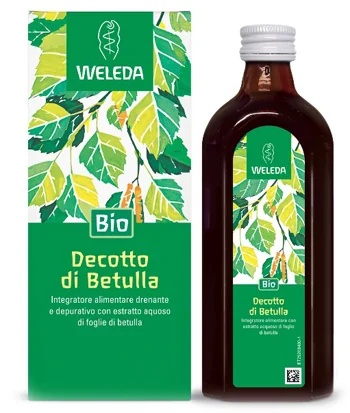 WELEDA Weleda Berkenafkooksel 200 ml Uitdrogend supplement