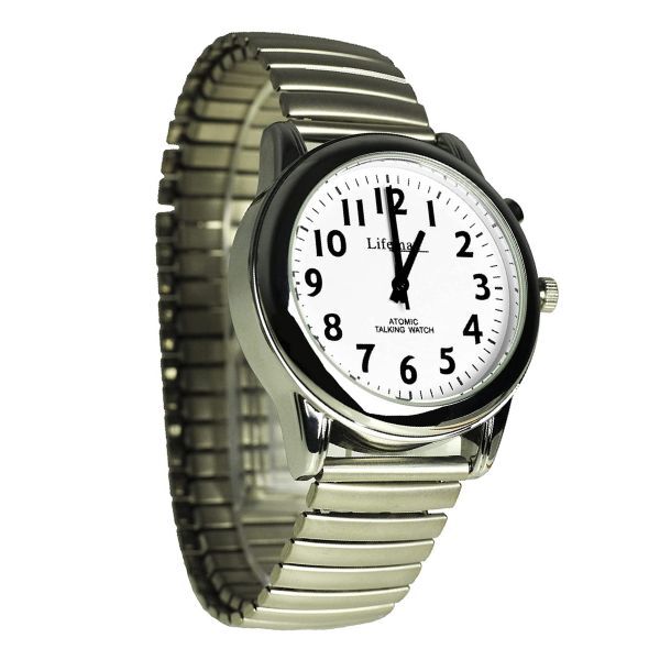 Lifemax RNIB Funkuhr mit Sprachfunktion – Herrenarmband