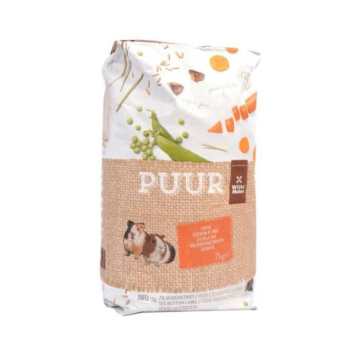 PUUR Witte Molen - 7 kg - Para cobaia