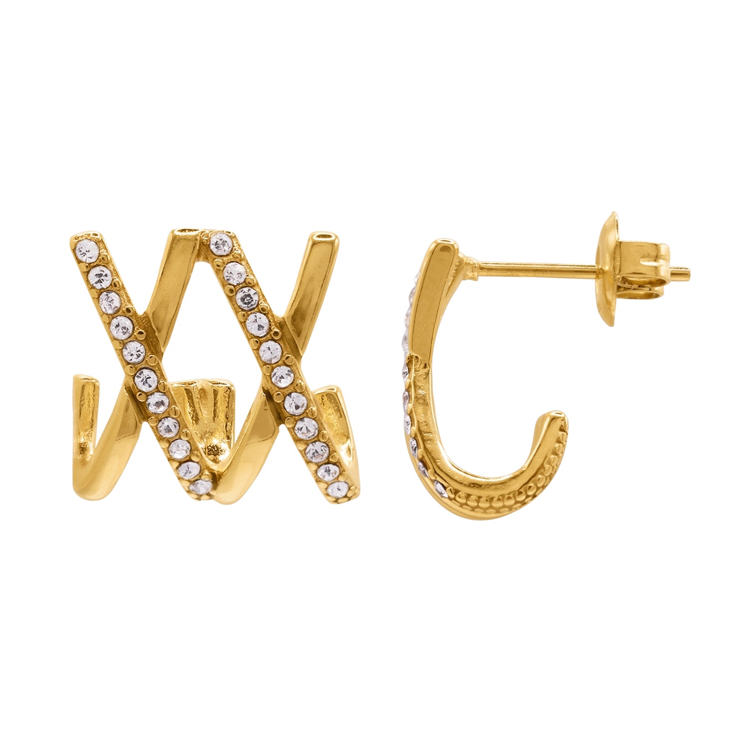 Heideman Boucles d'oreilles Merete couleur or