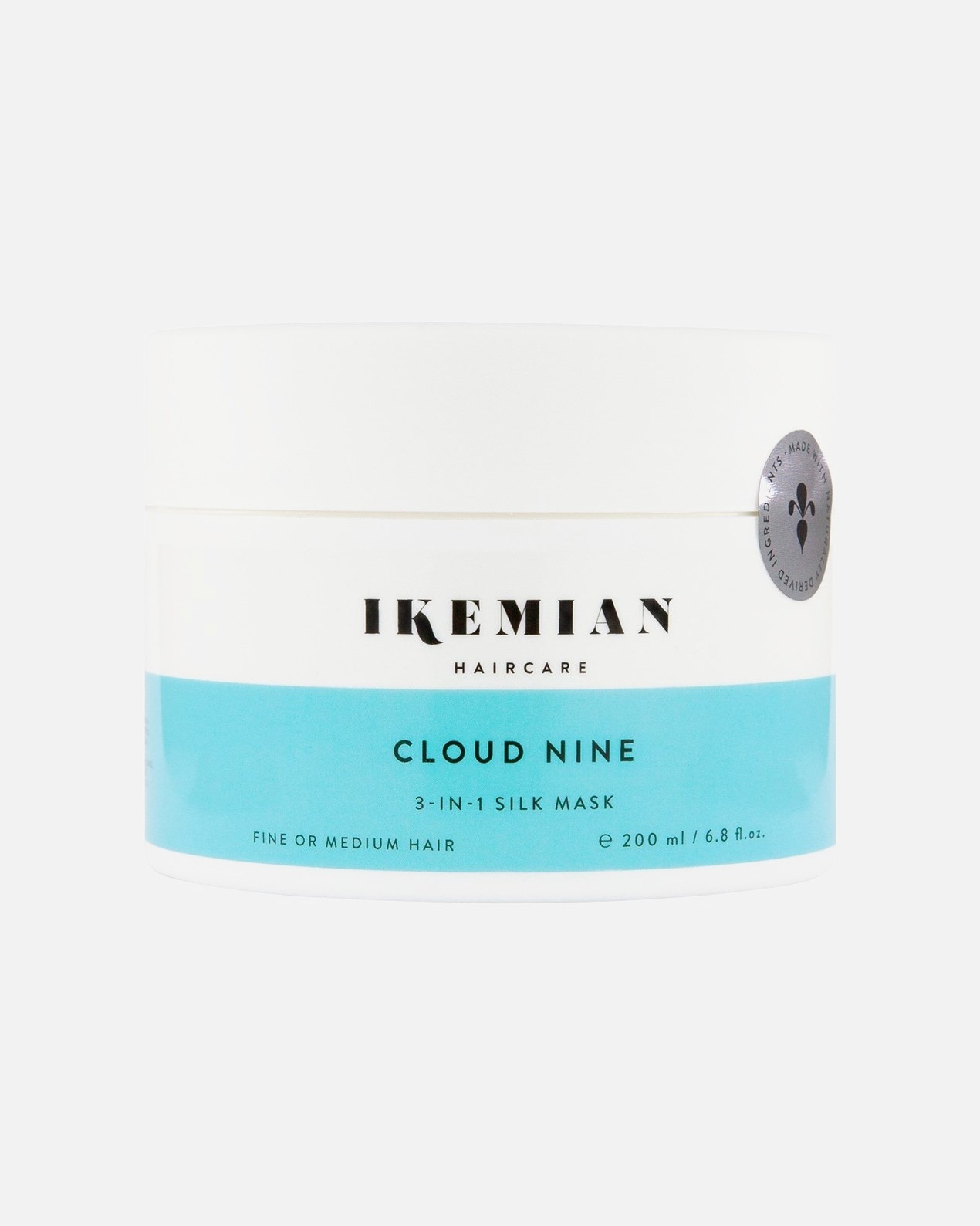IKEMIAN plaukų kaukė „Cloud Nine“ 3 viename šilkinė kaukė – 200 ml