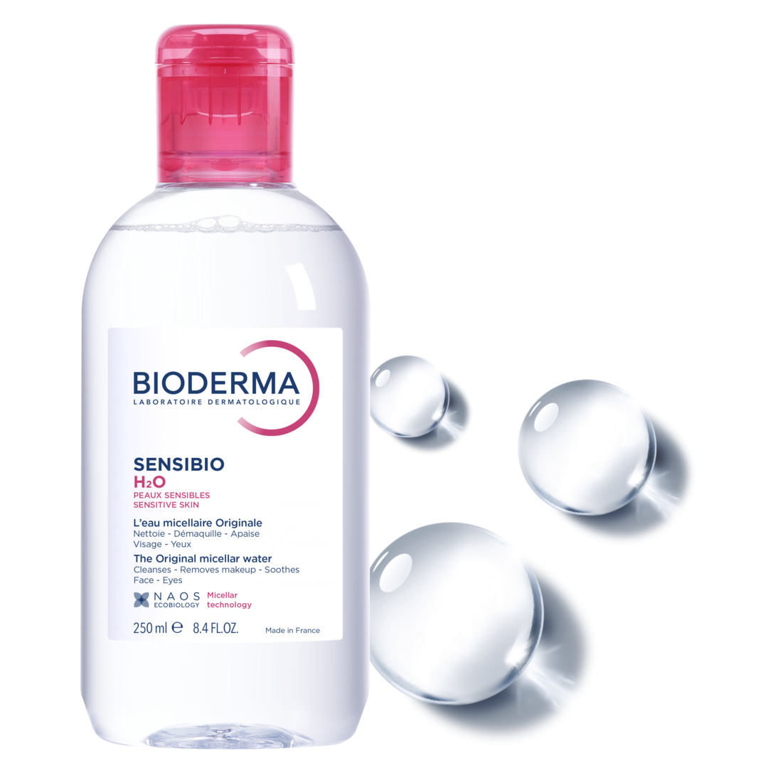 „Sensibio H2O“ micelinis vanduo Veido valymo priemonė iš vaistinės