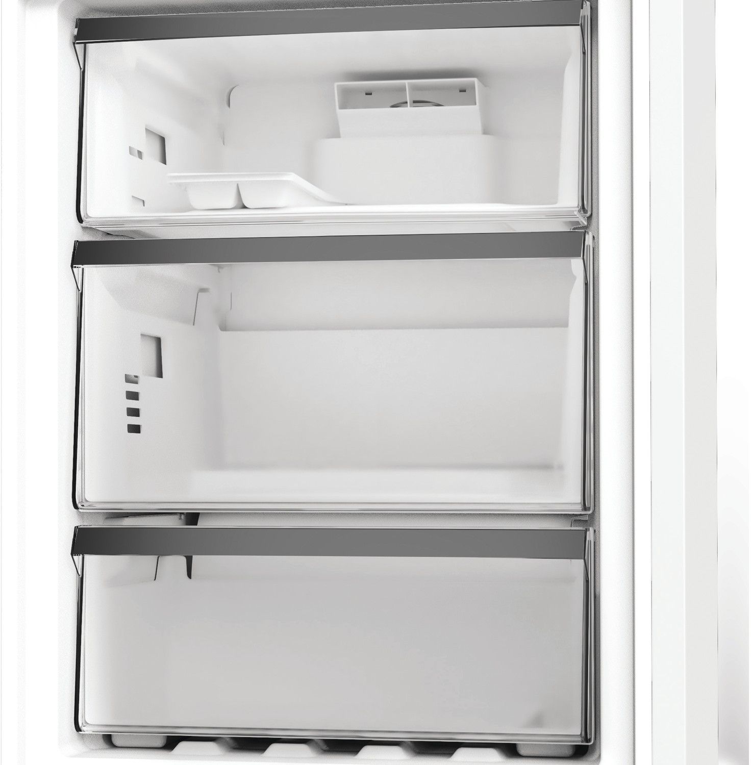 Combi refrigerator - WHIRLPOOL - WHKH1361XP4E - 324 L - NoFrost freezer - 6th Sense - Energy Class E - 186.5x59.5x66.3 - Stainless steel