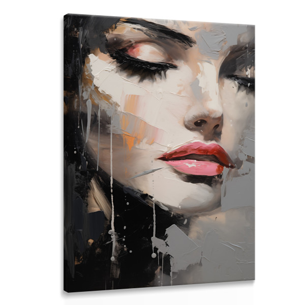 Obraz Canvas Nowoczesny Portret Kobiety 20x30cm
