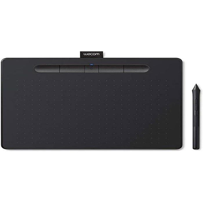 Tablette graphique - WACOM - Intuos M - Bluetooth - Stylet sensible à la pression - Noir