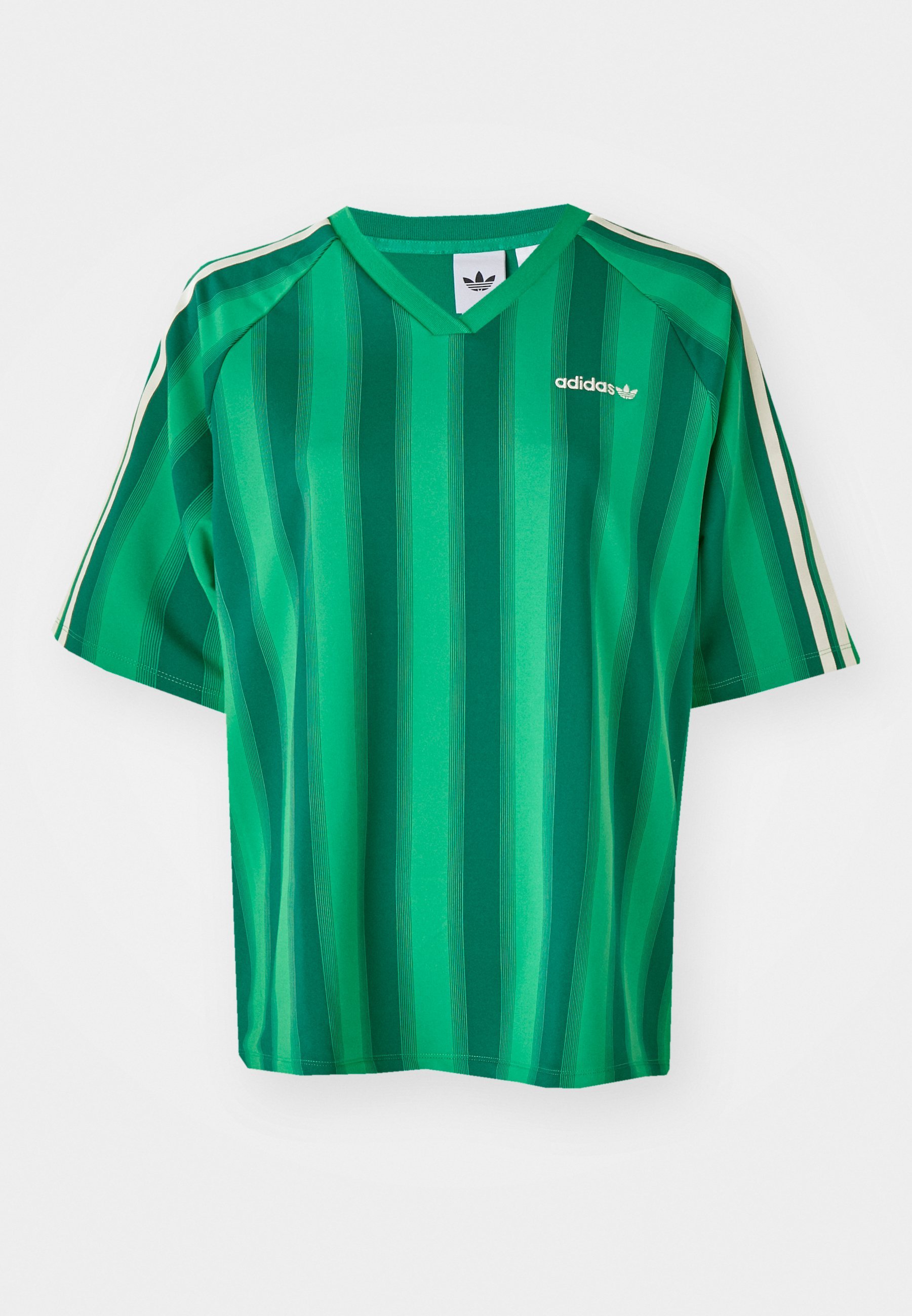 adidas Originals LINEAR T-shirt - T-shirt met print - groen