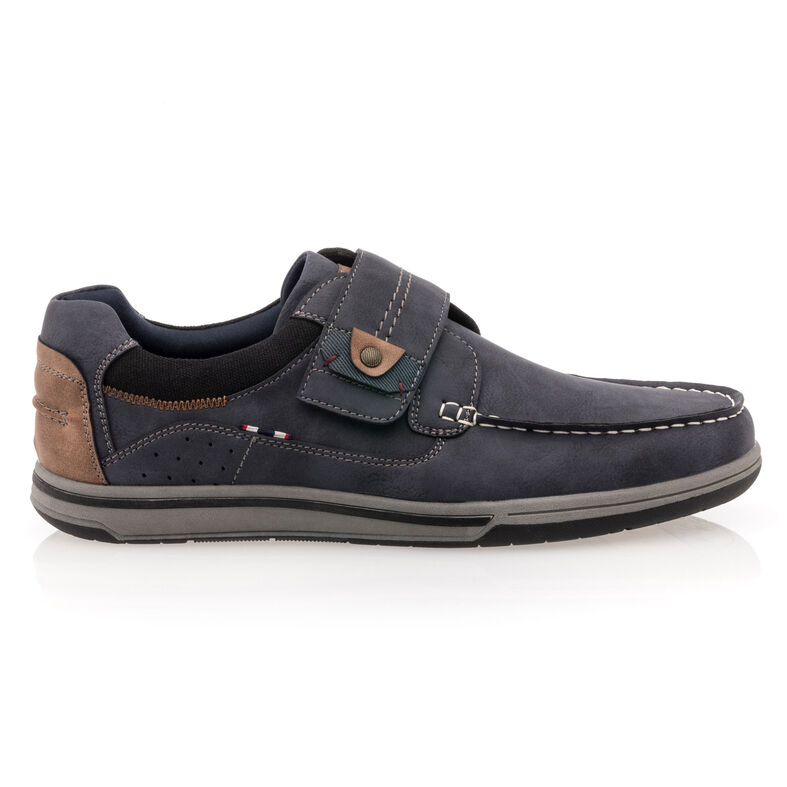 Blaue Herren-Loafer/Bootsschuhe