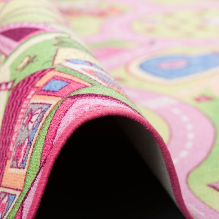 Tapete de atividades - SNAPSTYLE - Pequena Vila - 100x200 cm - Sintético - Estampas infantis