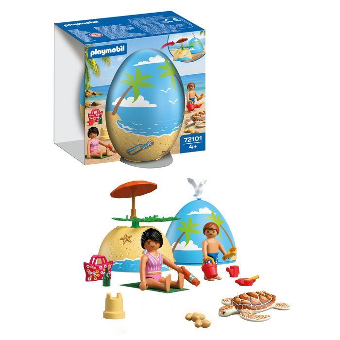 Playmobil 72101 2-in-1 Ei: Strandvakantie