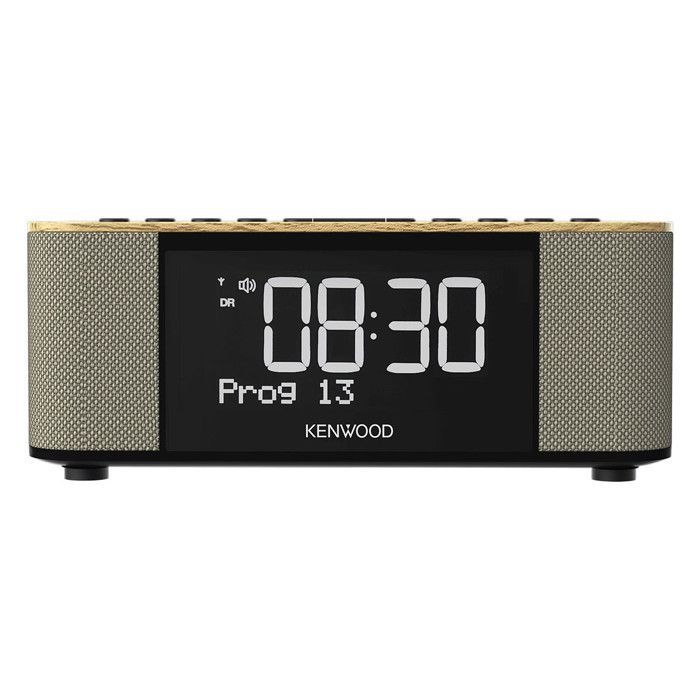 Radio-réveil - KENWOOD - CR-ST40DAB - Bois clair - Bluetooth - DAB+ FM
