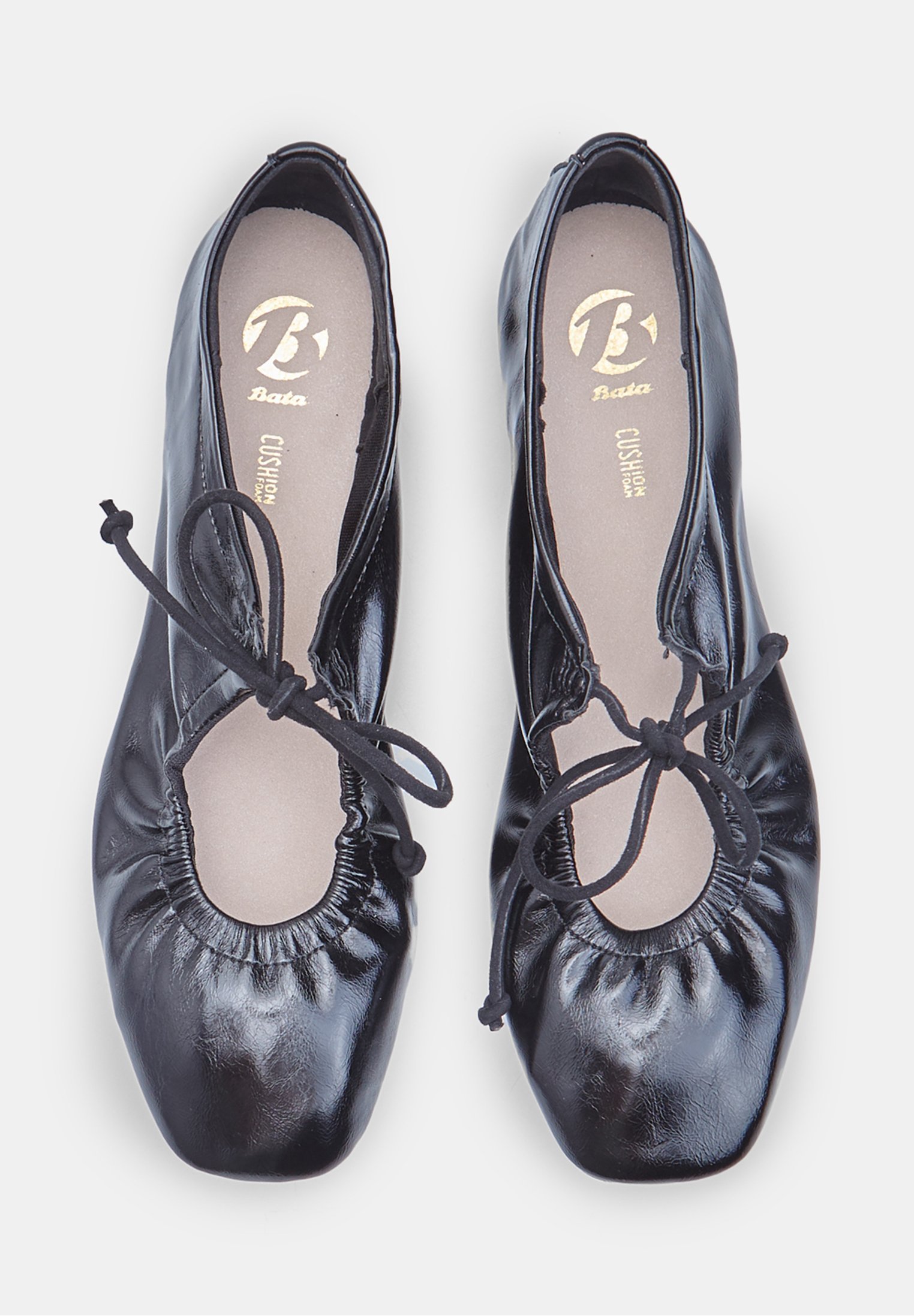 Bata RUFFLED BOW - Ballerinat - black