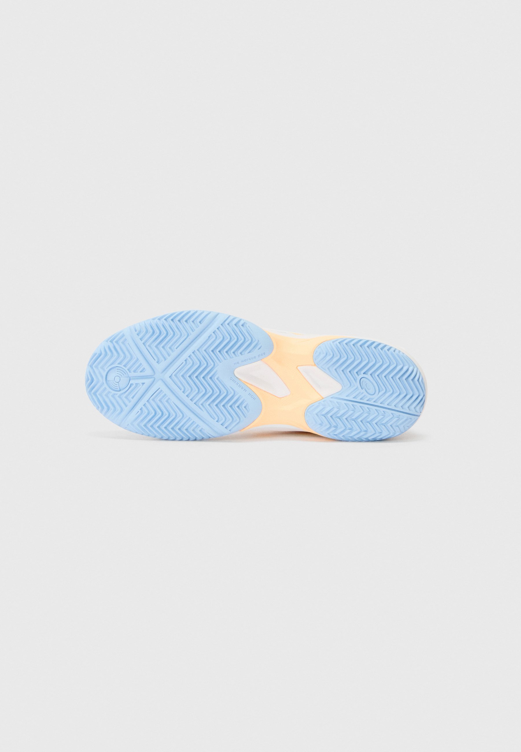 ASICS GAME FF - Scarpe da padel - bianco/arancione fluorescente