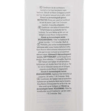 Nioxin Professionals galvos odos kondicionierius. Lengvai retėjantiems plaukams skirtas kondicionierius, 300 ml.