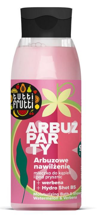Tutti Frutti Lubenica in Verbena Hydro Shot B5 vlažilno mleko za kopel in prhanje Mleko za telo in losjoni za telo