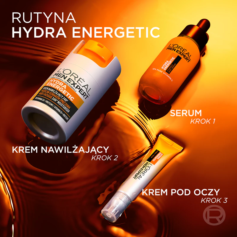 Creme hidratante energético L'Oréal Paris Men Expert Hydra para pele cansada