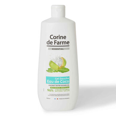 Corine de Farme kookosvesisuihkugeeli herkälle iholle 750 ml