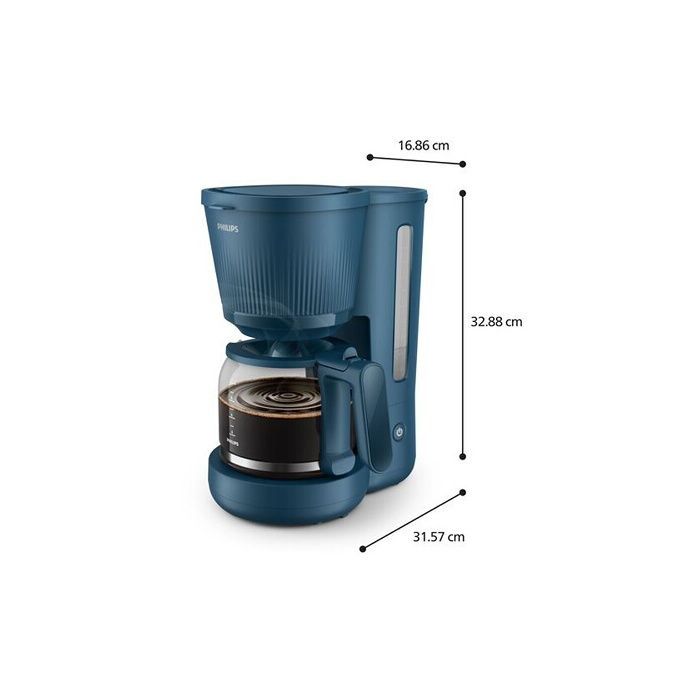 Cafetière - PHILIPS - HD7411/70 - 1.25L - Arrêt automatique - Filtre permanent