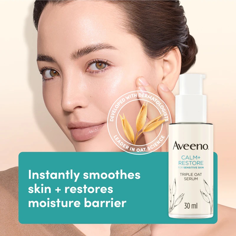 Авеено Calm + Restore серум за лице
