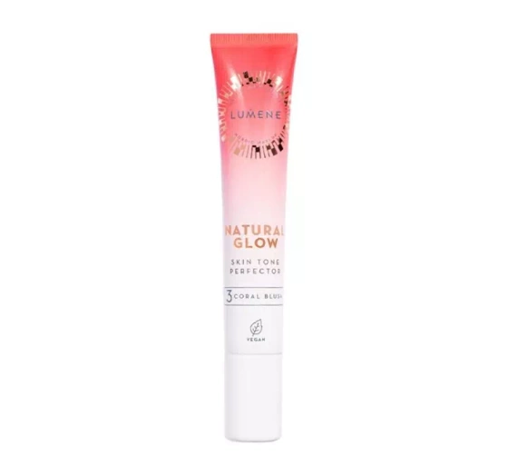 Lumene Natural Glow Skin Tone Perfector wegański róż w kremie 3 Coral Blush 20ml