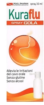 POOL PHARMA Kuraflu keelspray voor het hydrateren van het mondslijmvlies 30 ml
