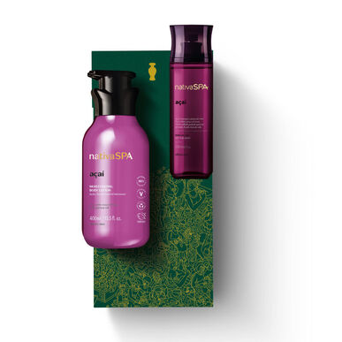 O Boticário Nativa Spa Açaí-pakke gavesett: Açaí Body Cream and Mist, 1 enhet, 1 enhet