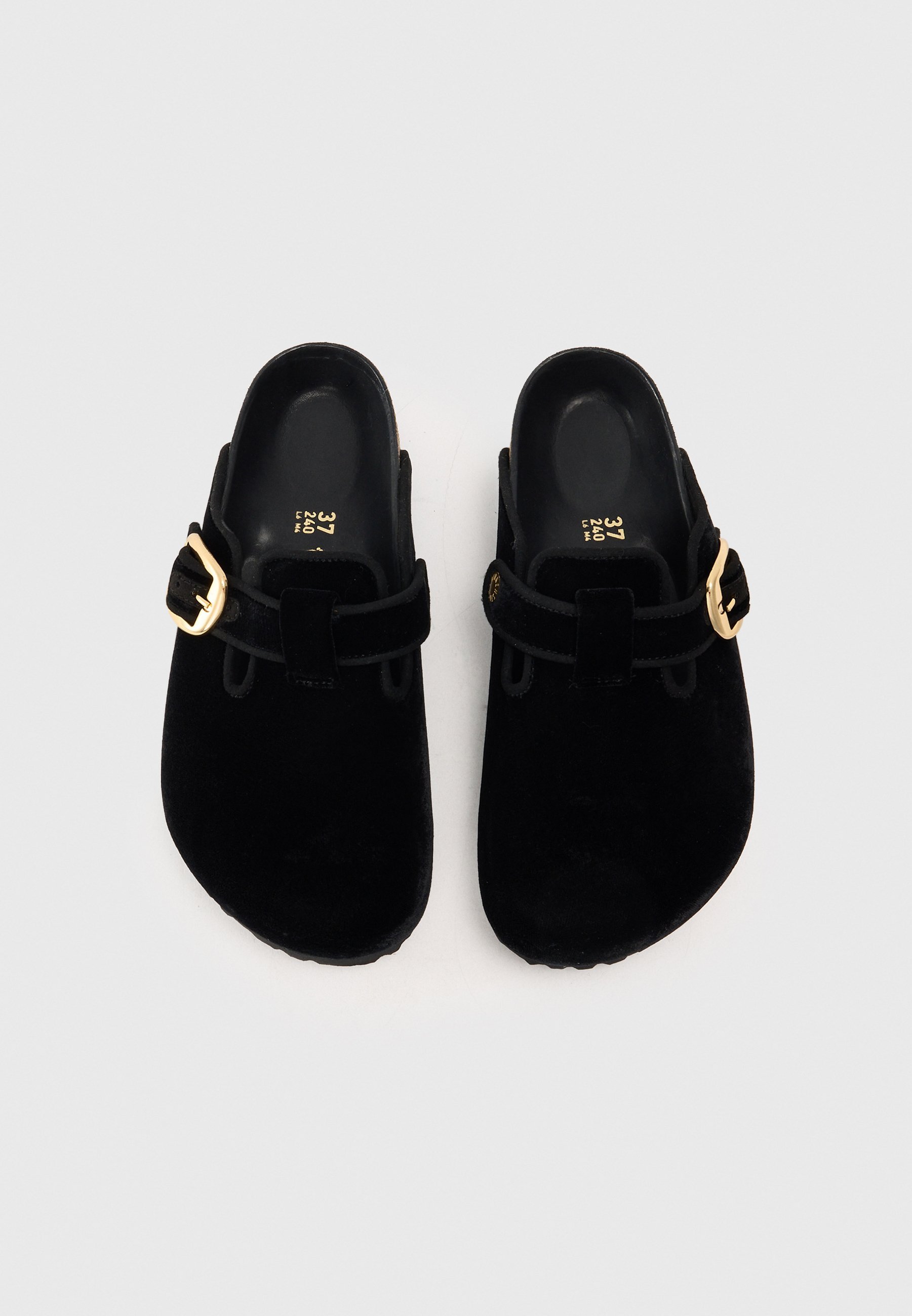 Birkenstock BOSTON - Šľapky - čierna