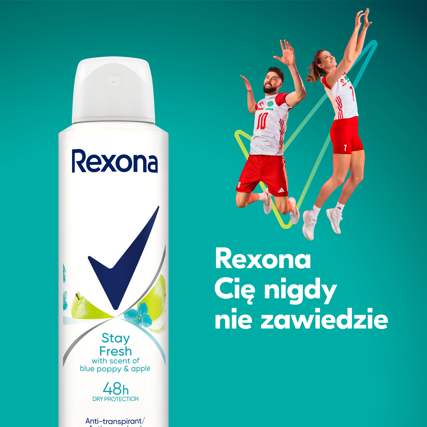 Rexona antiperspirant sprej za žene 150ml za održavanje svježine