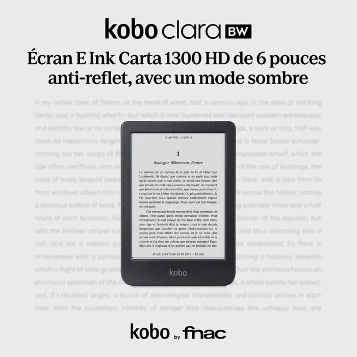 Kobo Clara BW Liseuse