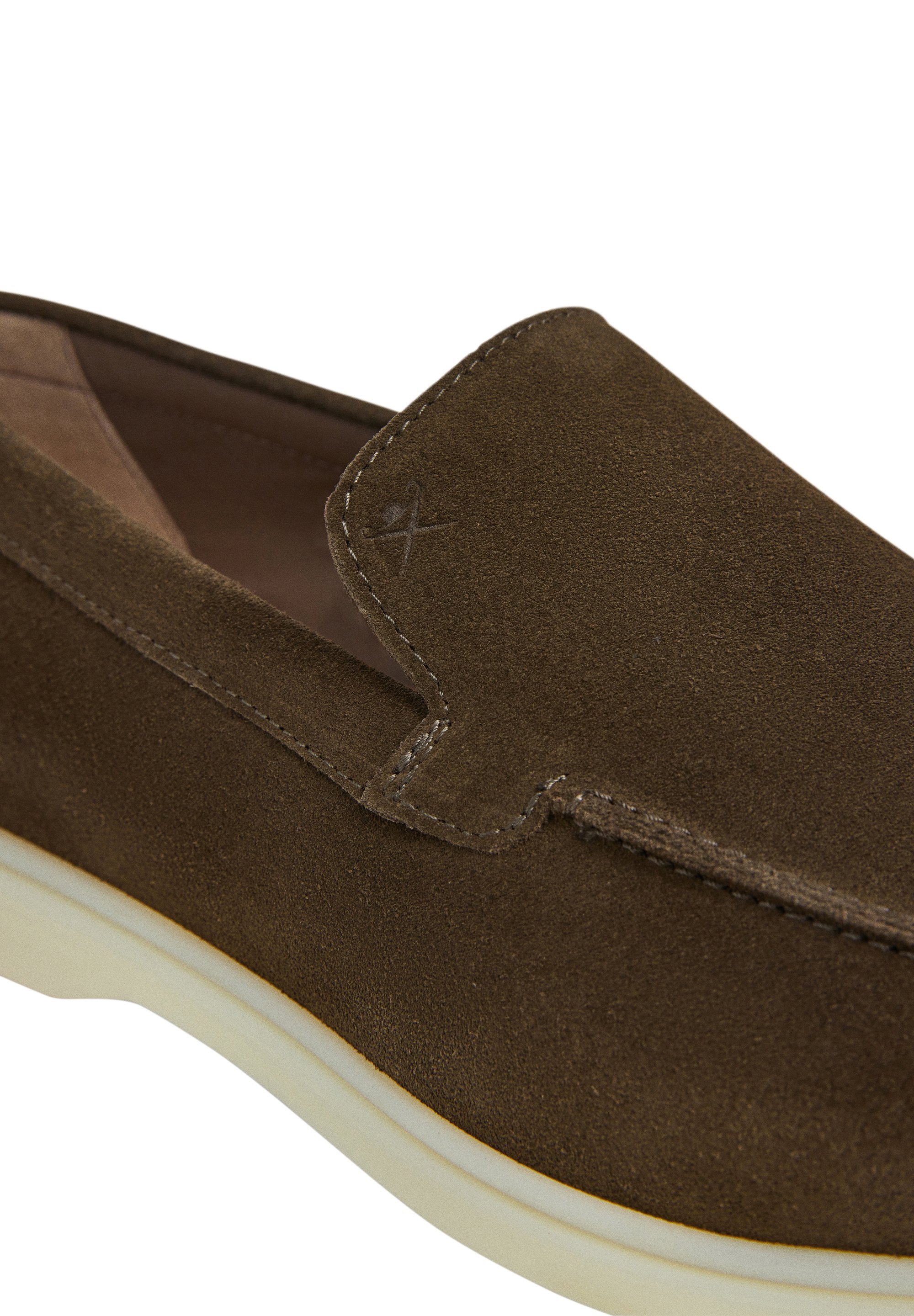 Hackett London MARTIN - Mocassins - gris vert