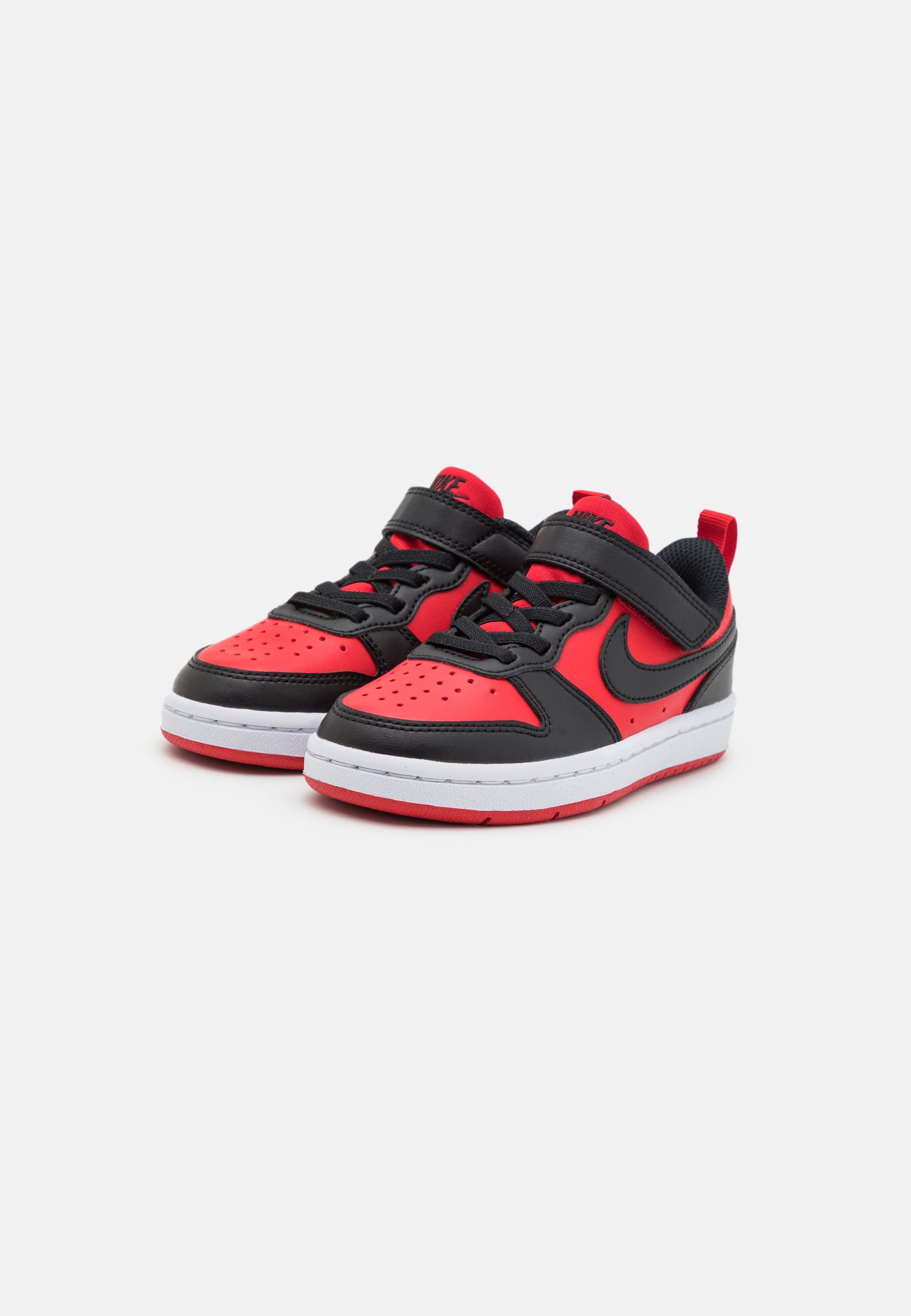 Nike Sportswear COURT BOROUGH – Sneaker – Universitätsrot/Schwarz/Weiß