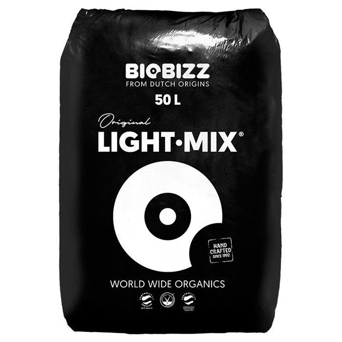 Biobizz Light mix 50L, terriccio per coltivazione e fioritura