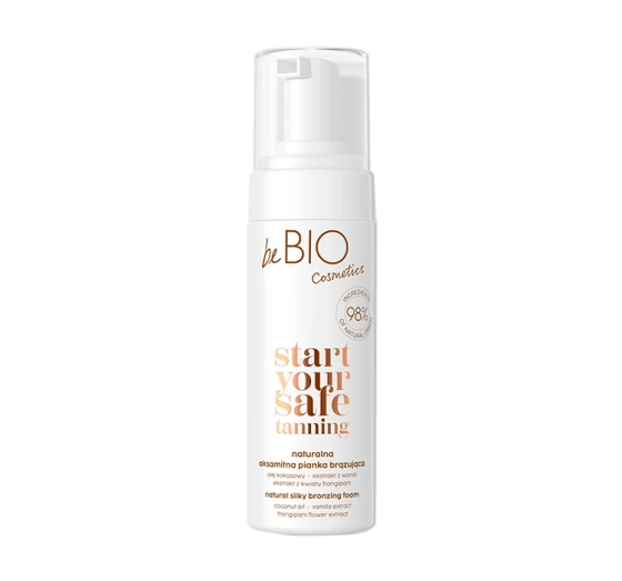 Bebio Start Your Safe Tanning naturalna aksamitna pianka brązująca 150 ml
