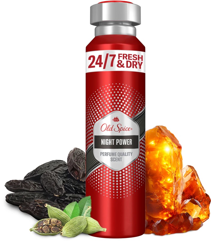„Old Spice Night Power“ antiperspirantas vyrams