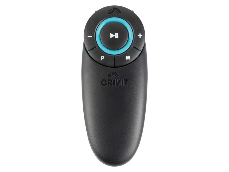 CRIVIT vibratieplank, met handgrepen en spreider.